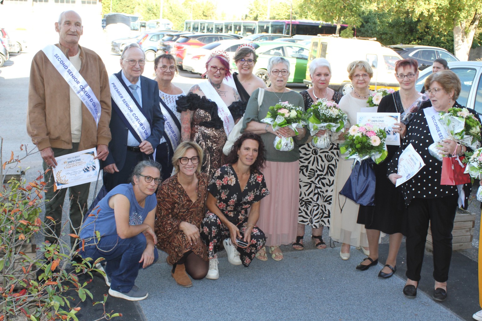 Photo de groupe de Seniors Cœur d’Or