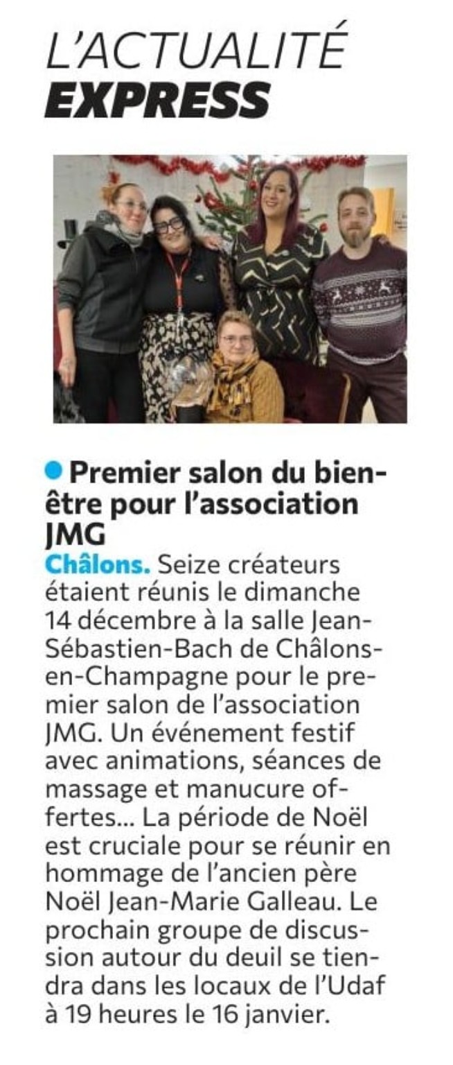 Coupure de L'Actualité Express sur le premier salon du bien-être JMG